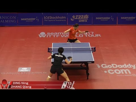2017 Swedish Open (WS-QF) DING Ning Vs ZHANG Qiang [Full Match/720p]