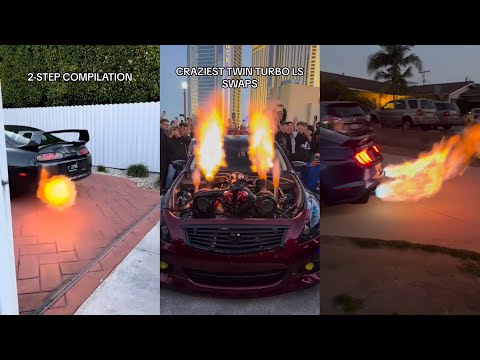 Best Of Flames and Bangs 2023 *Toyota Supra MK4, Ford Mustang GT, Mazda Rx7*