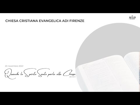 Quando lo Spirito Santo parla alla chiesa ( Atti 13:1-3)