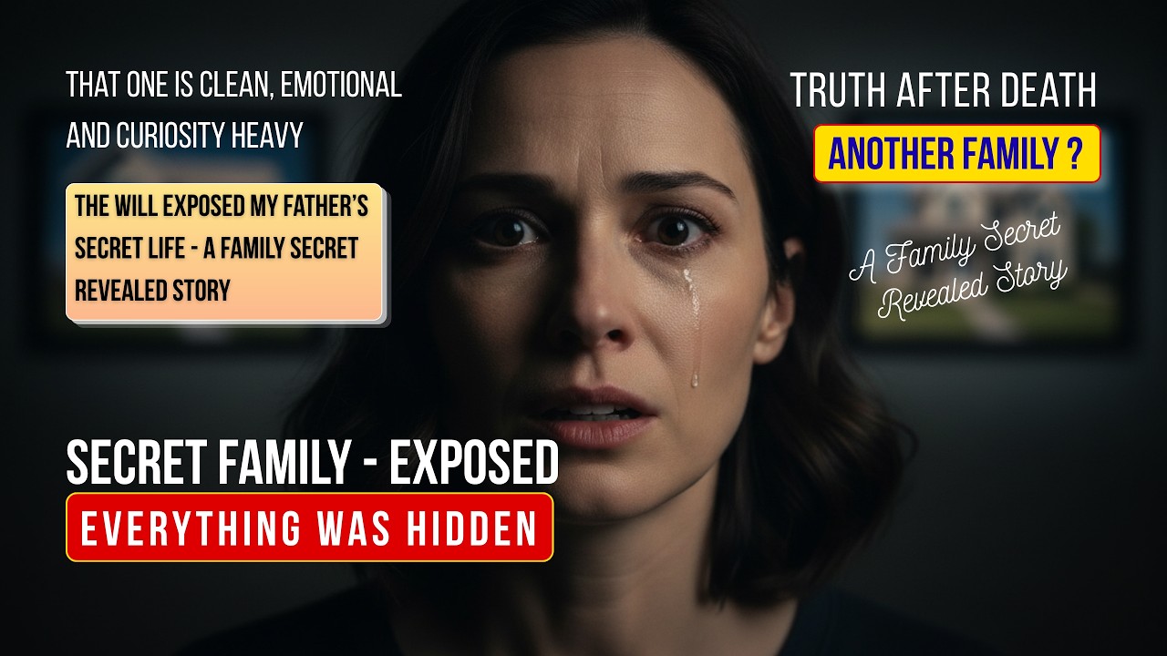 The Will Exposed My Father’s Secret Life — A Family Secret Revealed Story