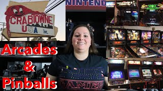 Crabtowne USA - Maryland (Full Tour of Arcade Machines and Pinball Machines) Seafood Restaurant!