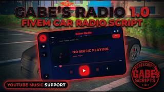 [ESX/QBCore] Gabe's Radio 1.0 - FiveM Car Radio Script | GabeScripts