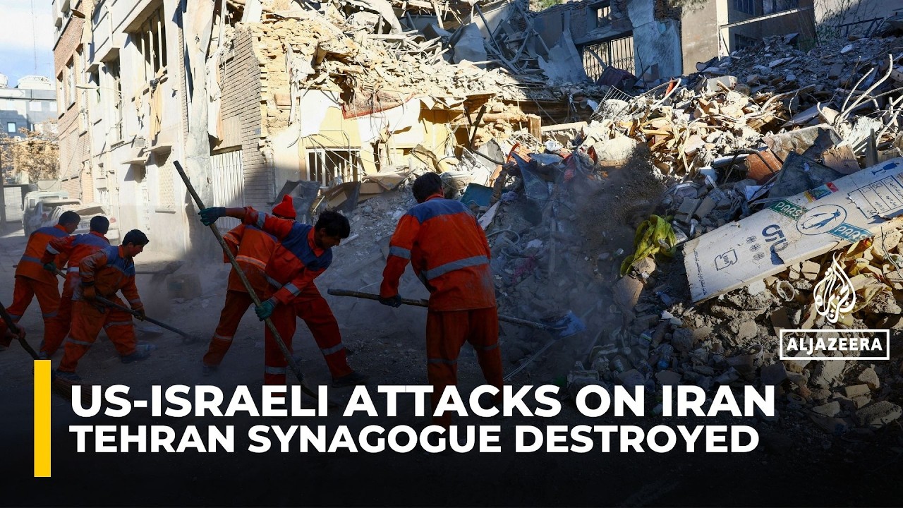 Synagogue in Tehran ‘completely destroyed’ in US-Israeli attack