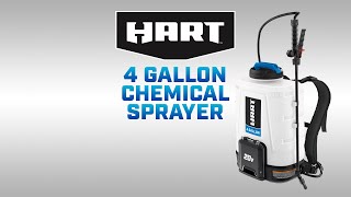 20V 4 Gallon Chemical Sprayer Kit - HART Tools