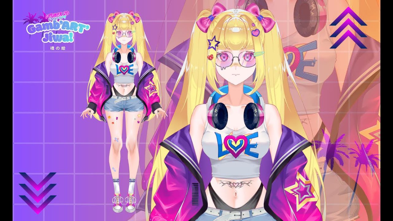 Live2D Vtuber Model Showcase | GambARTjiwa!