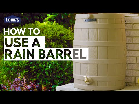 How To Use a Rain Barrel | DIY Basics