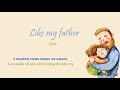 Vietsub Like My Father JAX Nhạc Hot TikTok Lyrics Video