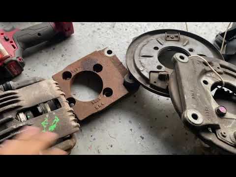 S10 blazer rear disc brake swap