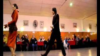 CRISTIAN CORREA Y MANUELA ROSSI EN LA BALDOSA (CAFE DOMINGUEZ)