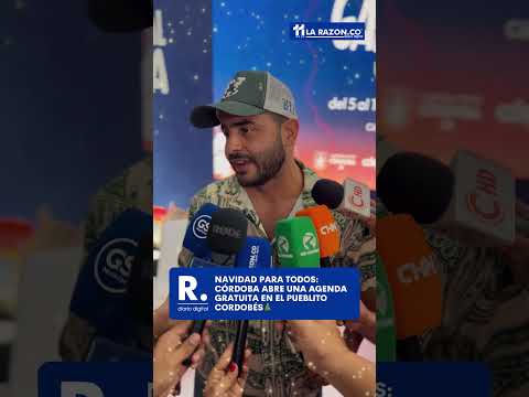 Así se vive la Navidad en el pueblito cordobés