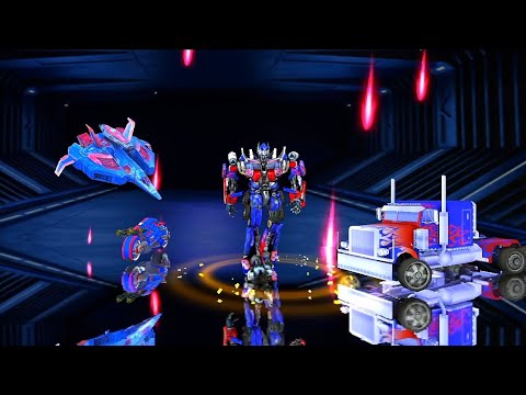 Optimus Prime Multiple Transformation Jet Robot Car Game 2020 - Android Gameplay