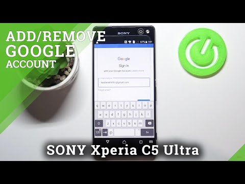 How to Add/Remove Google Account in SONY Xperia C5 Ultra – Create/Erase Google Users