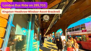 ☀️ Beyond the Capital: Kingston to Bracknell via 285 & 703