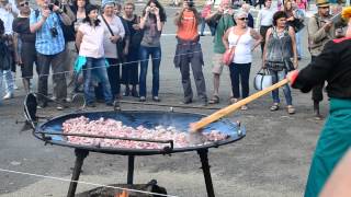 preview picture of video 'Huge wok at Nestinarstvo festival in Balgari, Bulgaria'