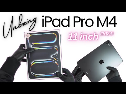 iPad Pro M4 Unboxing, Camera Test - ASMR