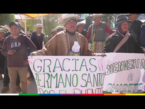 ENTREGA DE PUENTE "SUKA AMARETE"  - CHARAZANI