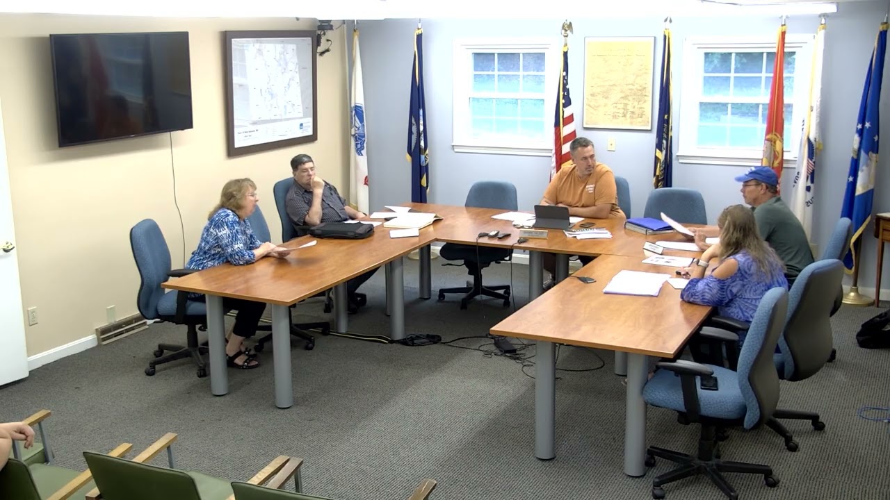 Board of Selectmen Meeting 08 05 2025