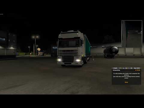 Euro Truck Simulator 2 To Nantes with the daf xf 95
