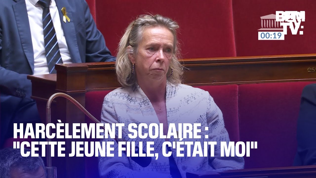 "Cette jeune fille, c'était moi": la députée V. Lanlo interpelle Attal sur le harcèlement scolaire