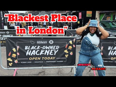 BEST Food Market in LONDON! | Juiceee Me Please S1E1Black Eats London