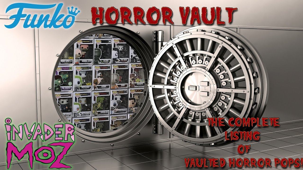 COMPLETE LISTING OF VAULTED FUNKO HORROR POPS