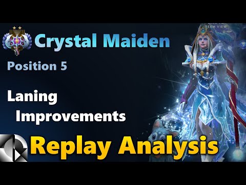Replay Analysis: Crystal Maiden 5 Support - Ancient 2 | Dota 2 7.28b
