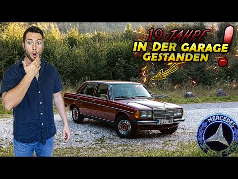 19 years in the garage, my new CAR, Mercedes W123 with only 103 000KM, what do you say❓