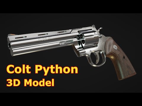 Colt Python 2020 | 3D Model