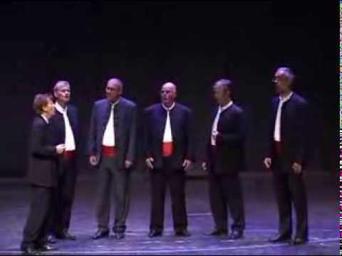 Muška klapa Filip Dević - Sa izvora ladna voda izvire, Ta divna splitska noć (Čakovec ,2013.)
