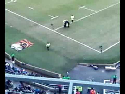 England v Italy streaker
