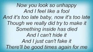 Culture Beat - It&#39;s Too Late Lyrics