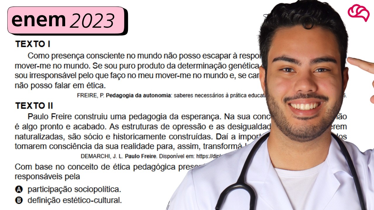 Resolução em Vídeo — Questão 52 ENEM 2023