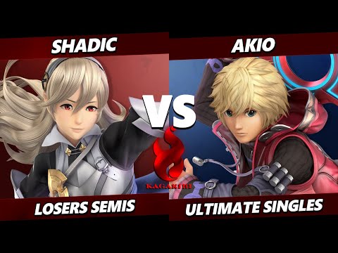 Pre-Kagaribi 13 LOSERS SEMIS - SHADIC (Corrin) Vs. Akio (Shulk) Smash Ultimate - SSBU