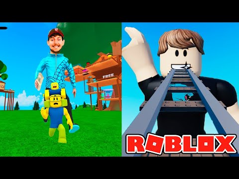 JUEGOS RAROS DE MR.BEAST EN ROBLOX | JehxTp