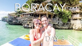 BORACAY | THE PHILIPPINES VLOG DAY 3: SPIDER HOUSE | DINIWID BEACH