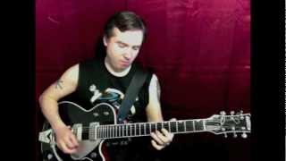 Blue Moon Of Kentucky cover Gretsch Duo Jet Brian Setzer style