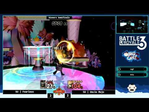 BR3 - SU | Fearless (Lucario) v. SU | Uncle Mojo (Fox) - Winners Semifinals