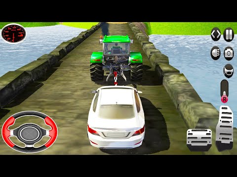 Real Cargo Tractor Pulling Simulator - Offroad Chained Truck Towing Rescue - Android GamePlay 2021