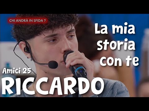 RICCARDO - My Story with You (Audio and Lyrics) | Amici 25 cover