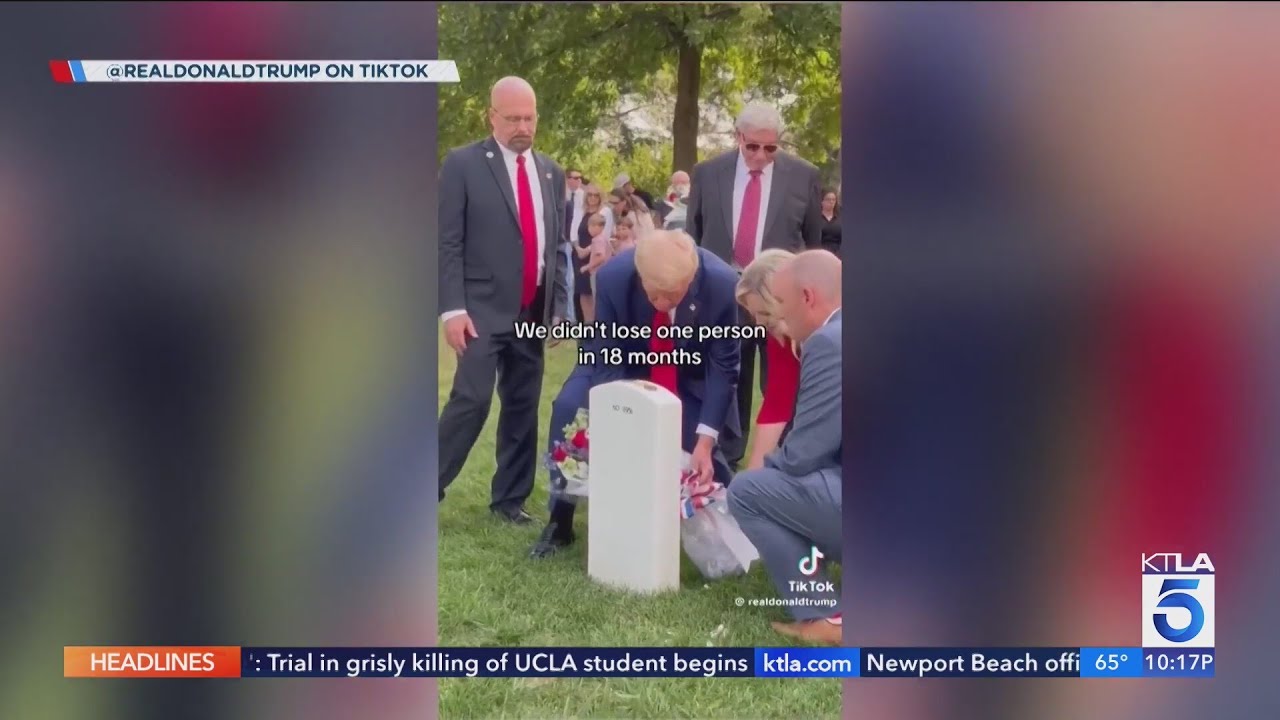 U.S. Army responds to Trump incident at Arlington National Cemetery