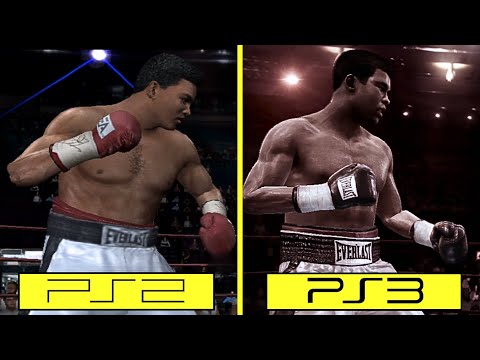 Fight Night Round 3 PS2 vs PS3 Graphics Comparison