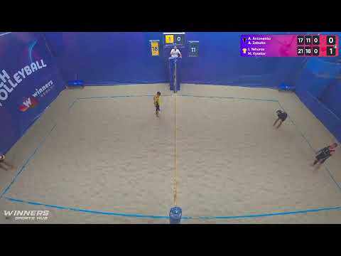 14:35 A. Antonenko / A. Zabuha - I. Yehorov / M. Kyselov 28.07.2022 | Winners Beach Volleyball