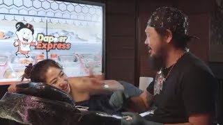 Download lagu Expresi Pertamax Tattoo seorang perempuan || Hendric Shinigami mp3