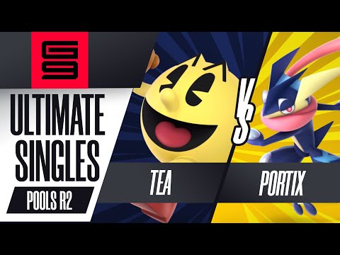Tea (Pac-Man) vs Portix (Greninja) - Ultimate Singles Pools Winners Quarter-Final  - Genesis 9