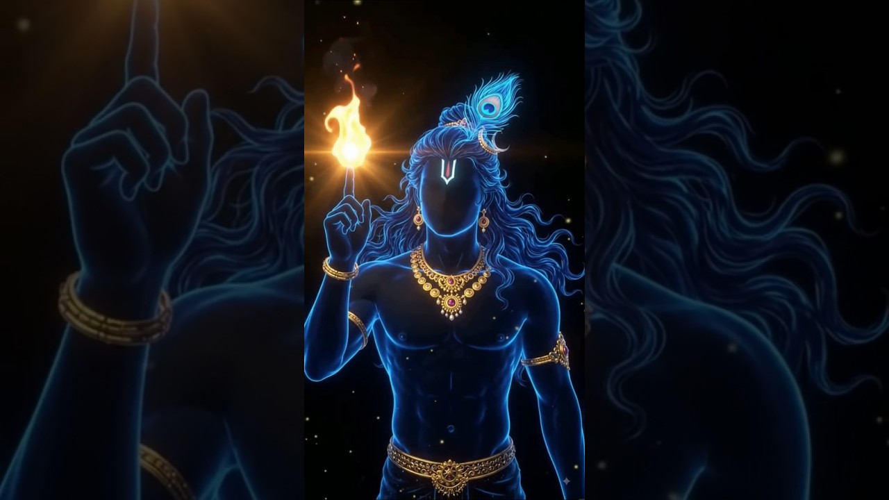 ​Divine Intervention: Krishna's High-Tech Drone #shorts #krishna #krishnabhakti