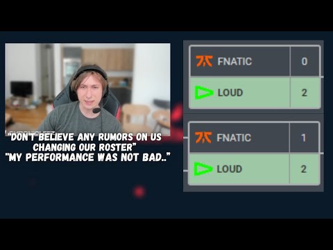 Fnatic Chronicle on His Champions Performance & Rumors Roster Changes