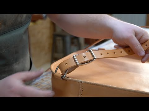 A better buckle for making your leather backpack straps - Conway buckles