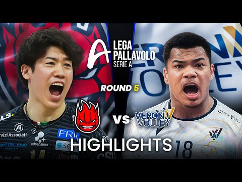 Perugia vs Verona | Highlights | Italian Volleyball League 2025