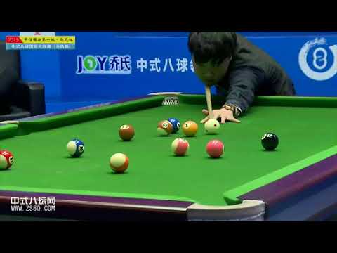 Liu Zai VS Jin He - World Chinese 8 Ball Masters Tour 2015-2016 Stop 1 Langfang