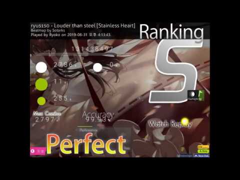 ryu5150 - Louder than steel [Stainless Heart] +EZ,FL (99.93%) (FC)